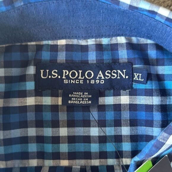 U.S. Polo Assn. Men’s Plaid Buttondown - Picture 9 of 11